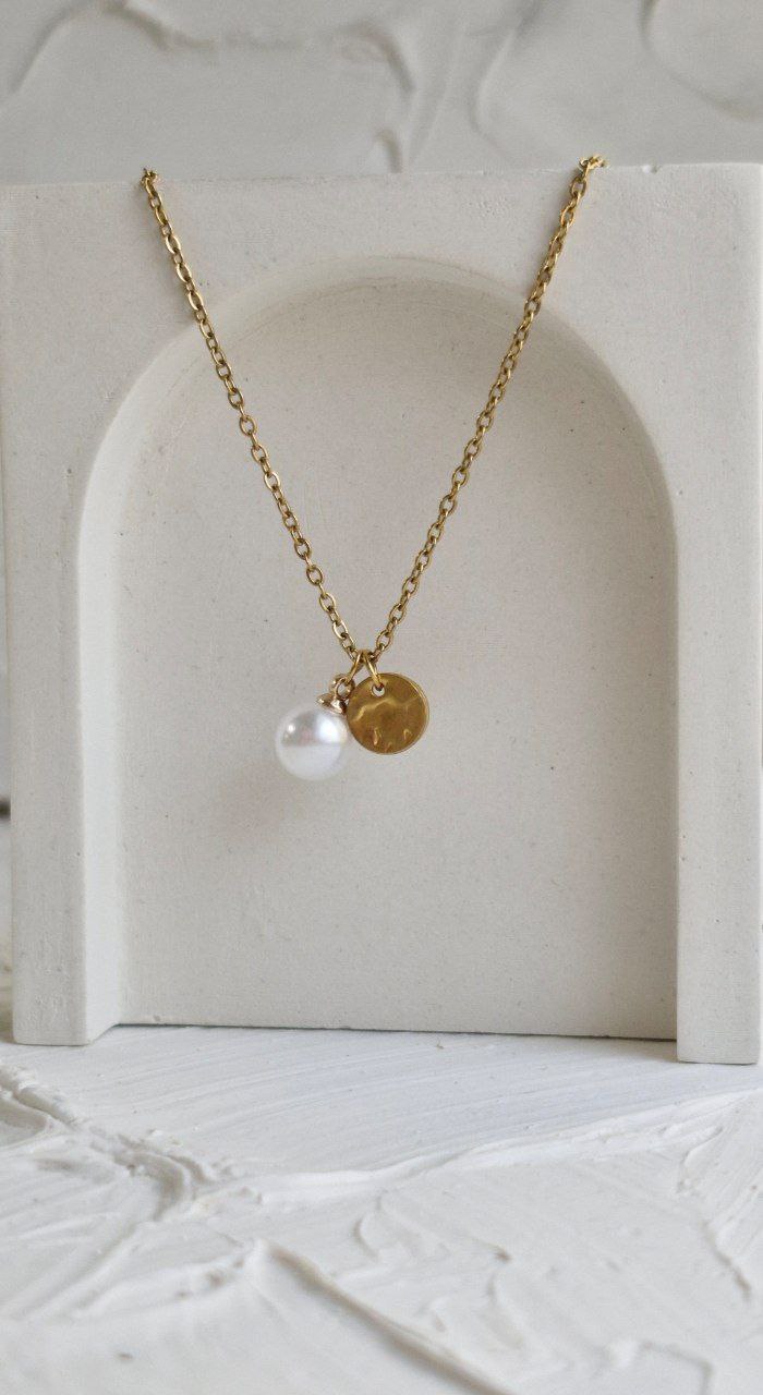 گردنبند سکه و مروارید