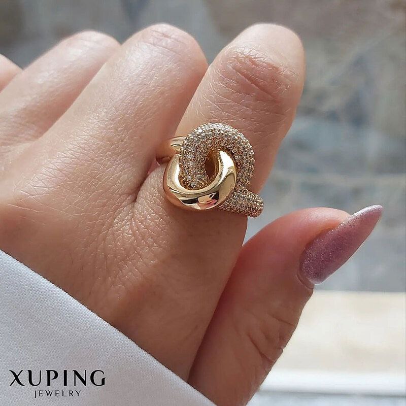 انگشتر گره نگین‌دار از برند ژوپینگ