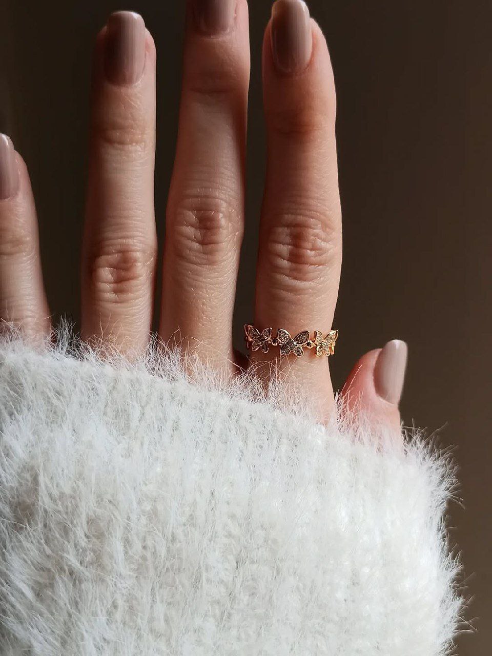 💎 #انگشتر حلقه‌ پروانه از برند ژوپینگ